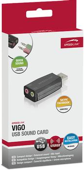 SPEEDLINK VIGO USB Sound Card, black (SL-8850-BK-01)