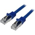 STARTECH 0.5M CAT6 SHIELDED GIGABIT NETWORK PATCH CABLE - BLUE CABL