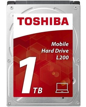 TOSHIBA 2,5" HDD Bulk 1TB L200 - Mobile Hard Drive (HDWJ110UZSVA)