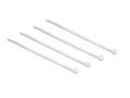 DELOCK Kabelbinder 100mm 100Stk transparent