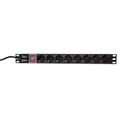 LOGILINK 19" PDU 8 x CEE 7/3 socket, 