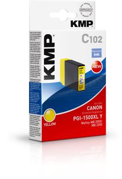 KMP Cart. Canon PGI1500XLY comp. F-FEEDS (1564,0009)