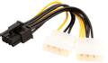 SAPPHIRE 2x molex to 8pin PCI-Express SR 8pin to 4pin 2H, 10