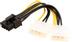SAPPHIRE 2x molex to 8pin PCI-Express SR 8pin to 4pin 2H, 100mm powercable