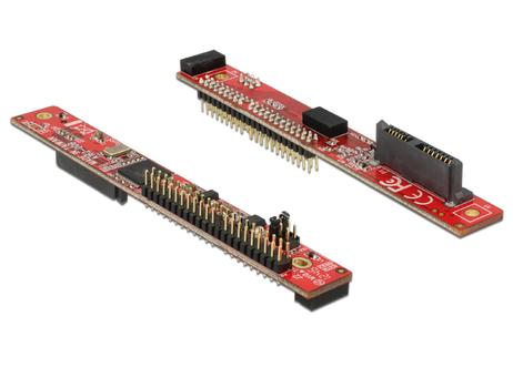DELOCK slim SATA III to IDE 44-pin converter,  1x slim SATA male, 1xIDE (62687)