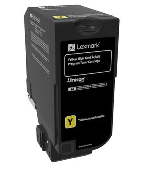 LEXMARK CS725 toner yellow 12k (return) (74C2HY0)