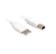 SHARKOON Cable USB 2.0 A-B white 0,5m