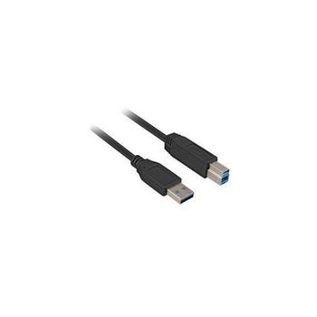 SHARKOON Kabel USB3.0 StA-StB bk 1,0m (4044951015634)