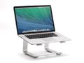 GRIFFIN Elevator stand f laptops Matte Gray/ Clear