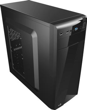 AEROCOOL CS-1101 Midi-Tower - schwarz (EN58126)