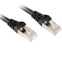 SHARKOON RJ45 CAT.6 SFTP bk 0,25m (4044951014965)