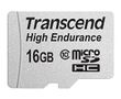 TRANSCEND High Endurance - Flash memory card (microSDHC to SD adapter included) - 16 GB - UHS-I U1 / Class10 - SDHC