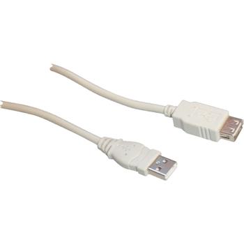 SCHWAIGER USB 2.0 Verlängerung A -> A Ste/Bu 2m Grau (CK1502531)