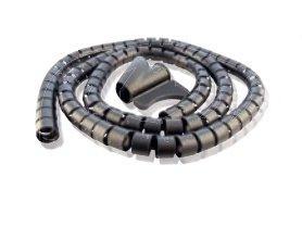 SCHWAIGER KBSL28 043, Kabelæder,  Sort, 1,5 m, 1 stk (KBSL28043)