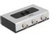 DELOCK BNC switch, 2-port manuell bidirektionell,  3xBNC hona, 75 ohm