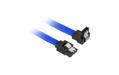 SHARKOON SATA III Angled Cable blue - 30 cm