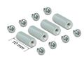 DELOCK Skruesæt til montering af mainboard Sølv