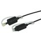 WENTRONIC Digital Fiberkabel Audio, Toslink-MiniPlug, 1m