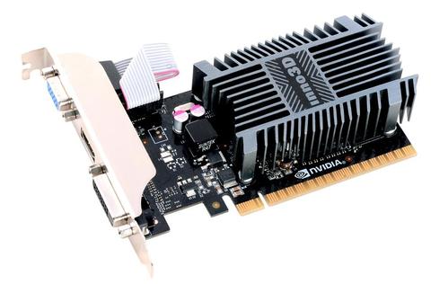 INNO3D GeForce GT710 2GB SDDR3 64-bit 1.6Gps DVI+VGA+HDMI Heatsink (N710-1SDV-E3BX)