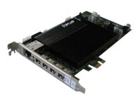 FUJITSU CELSIUS RemoteAccess Quad Card Host for PCoIP 2xDVI-I 10/ 100/ 1000 Mbps LAN PCIe x1 (S26361-F3565-L4)