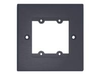 KRAMER Frame for Wall Plate Inserts - 1 Gang Grey (FRAME-1G/EUK(G))
