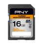 PNY SDHC TURBO PERF 16GB CLASS 10 U3 R 90MB/S W 60MB/S EXT (SD16GTURPER90-EF)