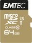 EMTEC MicroSD Card 64GB SDHC CL.10 F-FEEDS