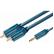 CLICKTRONIC Clicktronic MP3 Adapter Cable 3.5mm to 2xRCA. 1.0m Factory Sealed