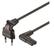 GOOBAY Strøm IEC 60320 C7 Europlug (strøm CEE 7/16) (male) Sort 5m