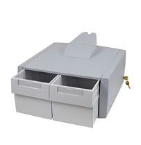 ERGOTRON n StyleView Primary Double Tall - Mounting component (2 drawers module) - lockable - medical - grey, white - cart mountable (97-990)