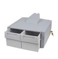 STYLEVIEW PRIMARY TALL DOUBLE STORAGE DRAWER CRTS