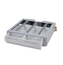 ERGOTRON n StyleView SV Supplemental Storage Drawer, Double - Mounting component (drawer module) - lockable - medical - grey white - cart mountable (97-991)