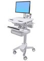 STYLEVIEW CART WITH LCD PIVOT DOUBLE DRAWER CRTS