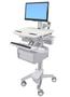 ERGOTRON STYLEVIEW CART WITH LCD PIVOT TALL DRAWER CRTS