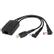 TARGUS 3-WAY DC CHARGING HYDRA CABLE BLACK CABL