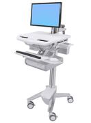 Ergotron StyleView Cart with LCD Arm, 2 Drawers vogn - for LCD-skjerm / tastatur / mus / CPU / bærbar / strekkodeskanner