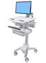 ERGOTRON STYLEVIEW CART WITH LCD ARM DOUBLE DRAWER CRTS