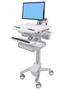 ERGOTRON STYLEVIEW CART WITH LCD ARM DOUBLE DRAWER CRTS