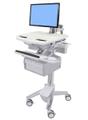 STYLEVIEW CART WITH LCD ARM TALL DOUBLE DRAWER CRTS