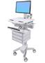 ERGOTRON STYLEVIEW CART WITH LCD PIVOT 3 DRAWERS CRTS