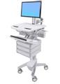 STYLEVIEW CART WITH LCD PIVOT 3 DRAWERS CRTS