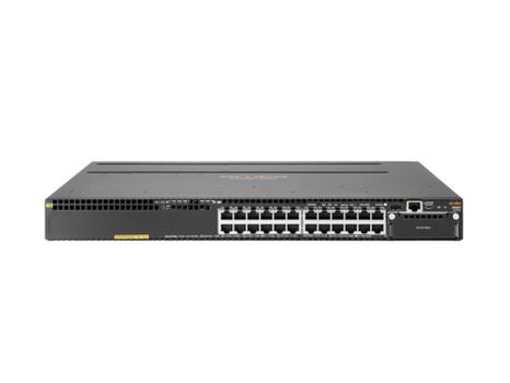 Hewlett Packard Enterprise HPE Aruba 3810M 24G PoE+ 1-slot Switch - Switch - L3 - Beheerd - 24 x 10/ 100/ 1000 (PoE+) - rack-uitvoering - PoE+ (JL073A)