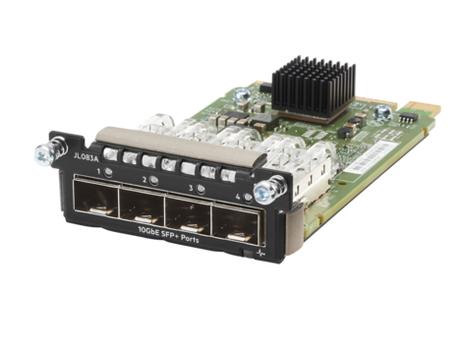 Hewlett Packard Enterprise ARUBA 3810M 4SFP+ MODULE .                                IN CPNT (JL083A)