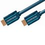CLICKTRONIC HDMI Cable w/Ethernet. M/M. Blue. 10m Factory Sealed