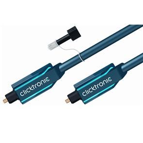 CLICKTRONIC Opto-Cable set. Digital. M/M. 2.0m (70368)