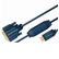 CLICKTRONIC DisplayPort kabel, DP han / DVI-D han - Casual  - blå - 5,0 m.