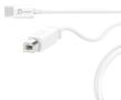 J5 CREATE USB 2.0 cable, Type C M - Type B M, 0,9m, white