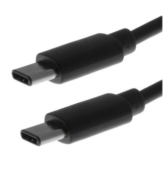 INSMAT Cable/ USB-C to USB-C 1m Black (133-1016)