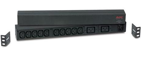 DELL BASIC PDU - SINGLE PHASE - 1U-16A - OUTLETS : (10)C13 (2)C19 - INLET : C20 CONNECTOR IN (A7067466)