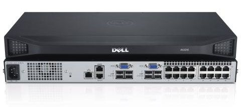 DELL DAV2216-G01 16-port analog_ upgrade to digital KVMswitch 2 local users singlepowersupply - TAA (A7485896)